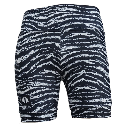 Zebra Ladies High Waist Funky Pants