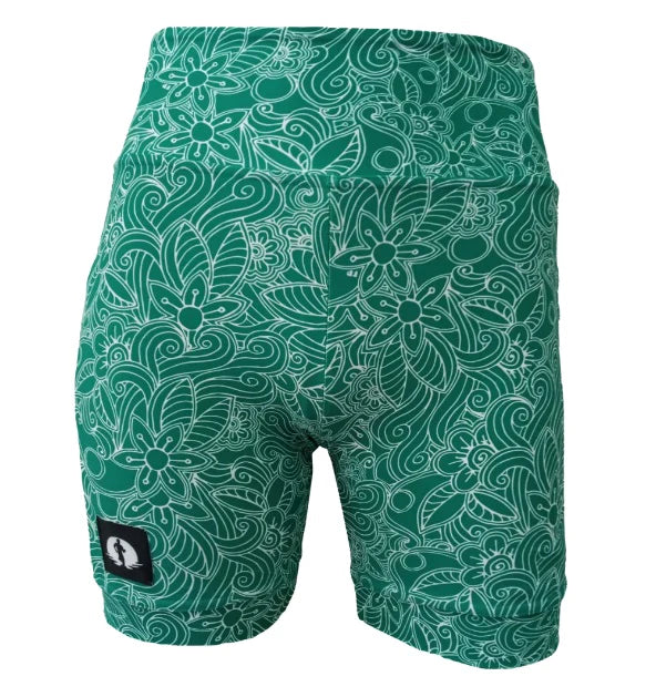 Fresh Green Kids High Waist Funky Pants