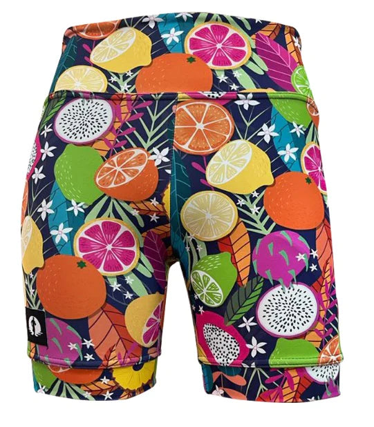 Fruity Ladies High Waist Funky Pants