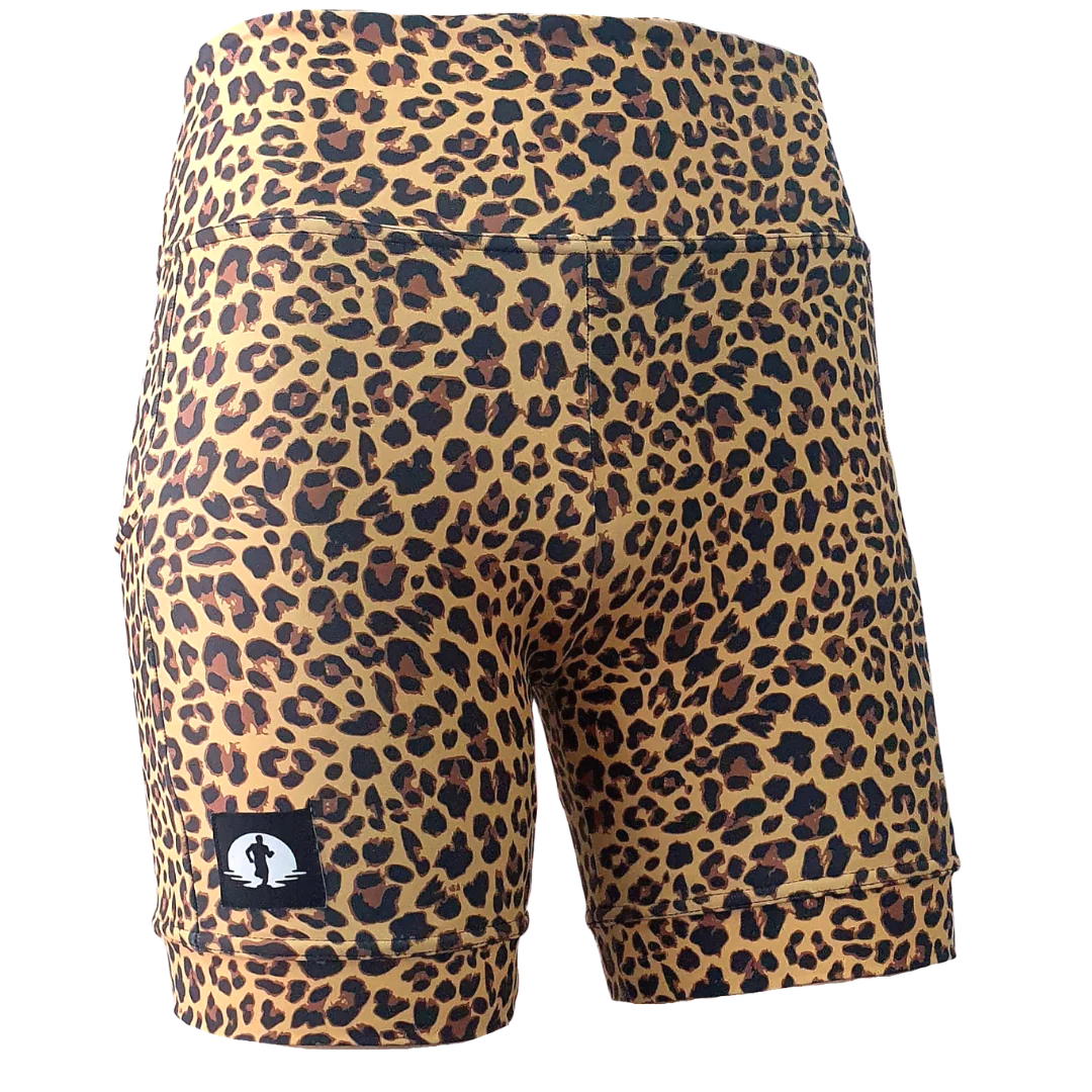 Leopard Kids High Waist Funky Pants