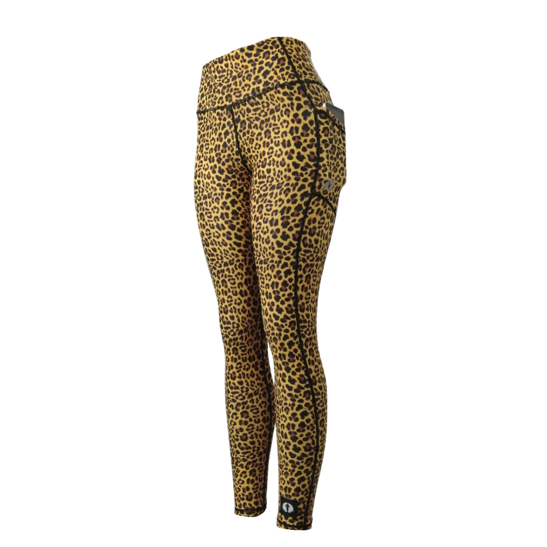 Leopard Ladies High Waist Full Length Leggings