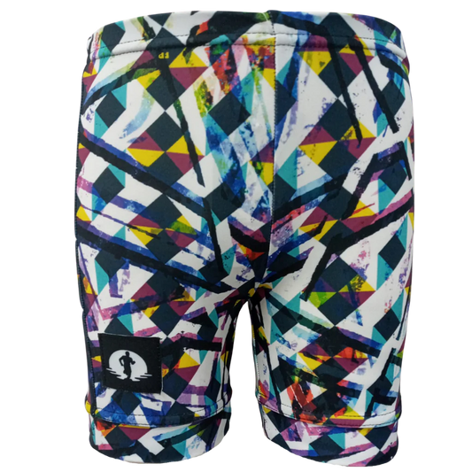 Bright Geo Kids Classic Funky Pants