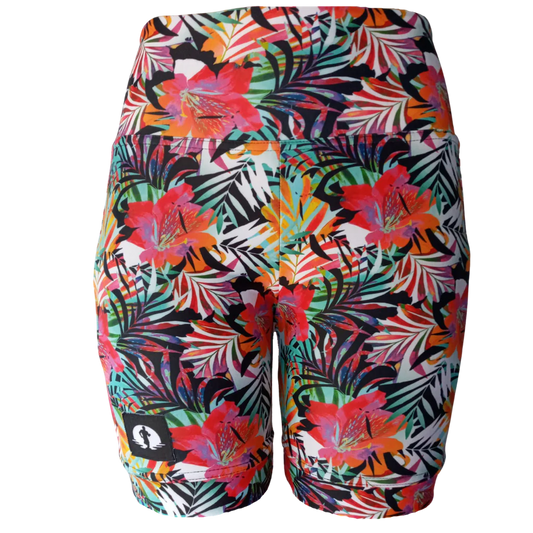 Hibiscus Brights Ladies High Waist