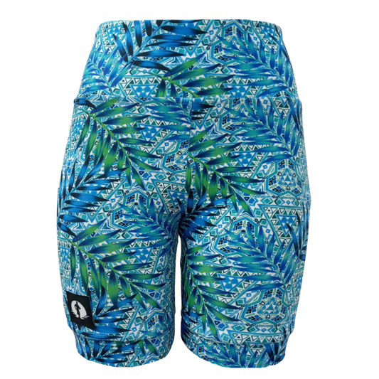 Mayan Palms Ladies High Waist Funky Pants