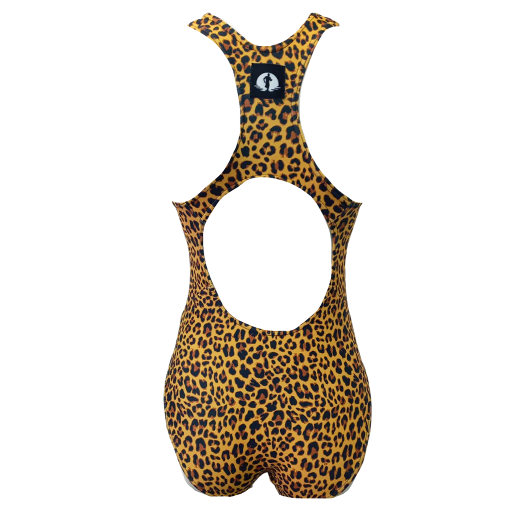 Leopard Ladies One-Piece Costume